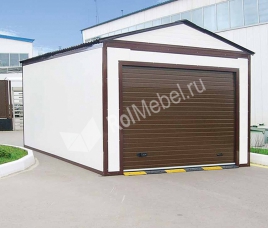 Гараж из сендвич панелей